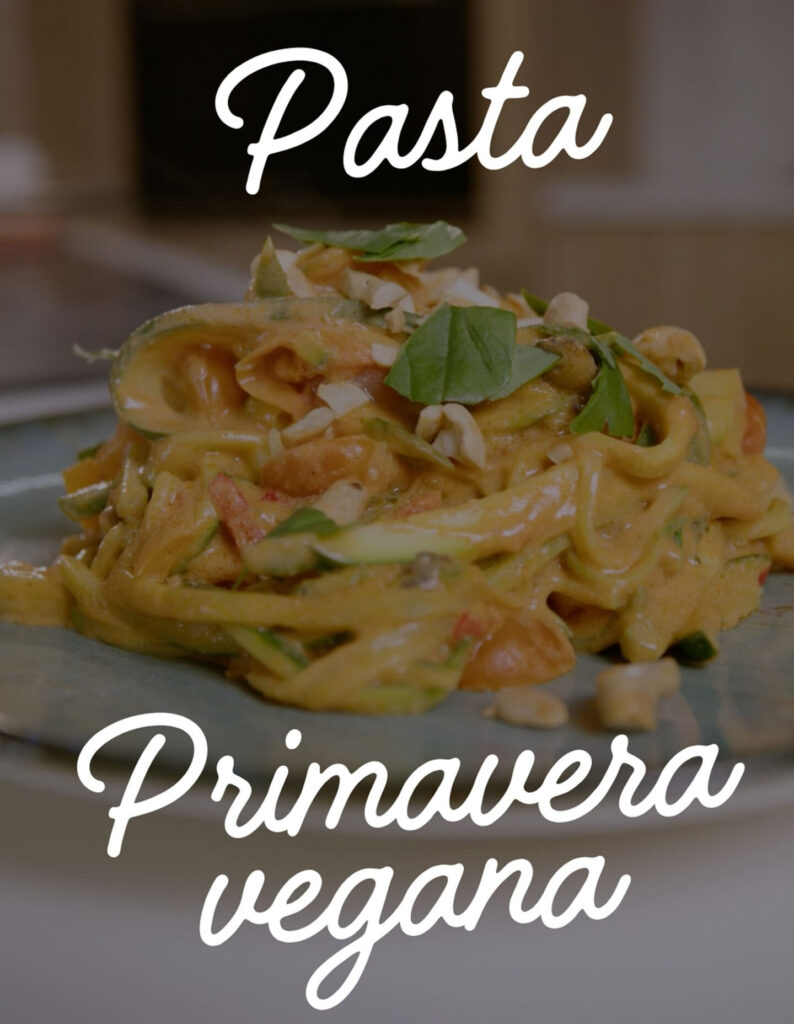 Receta – Pasta Primavera Vegana